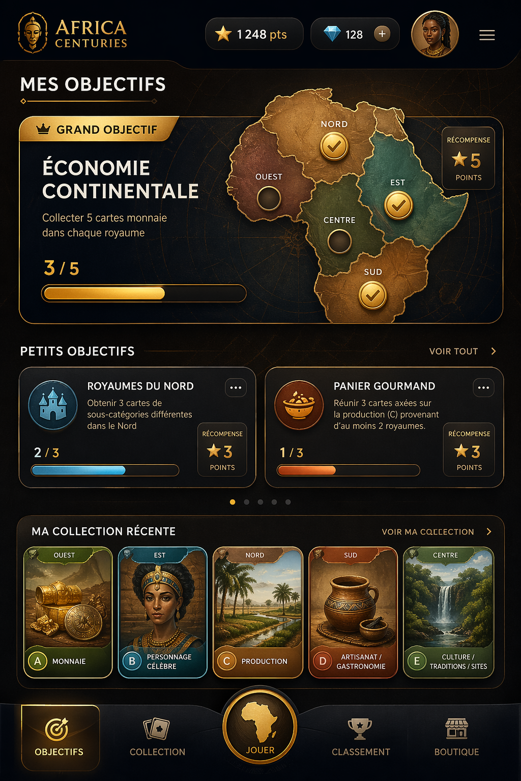 Interface Application Africa Centuries