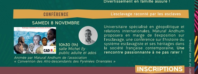 Conférence esclavage